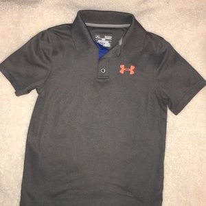 Boys Under Armour polo shirt size small